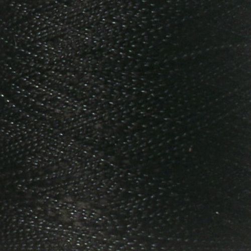 Rayon slub black, 1/2 lb